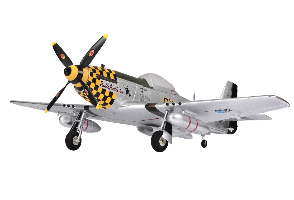 TOP-RC-HOBBY-P-51-Mustang-Spannweite-von-750mm-EPO-RC-Flugzeug-Kriegsvogel-Bausatz-1895218-8